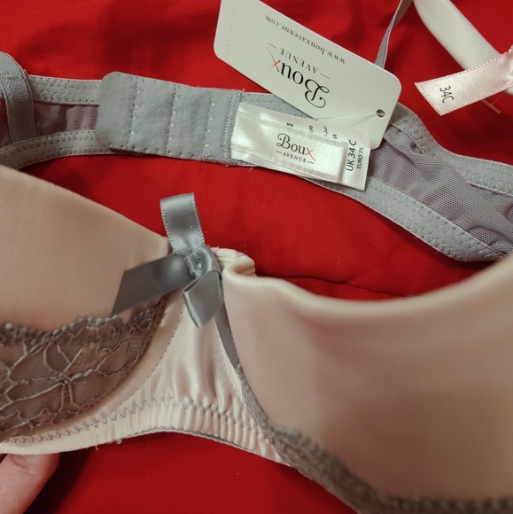 Boux Avenue padded bra with lace cups - NWT - 34C - Picture 2 of 5